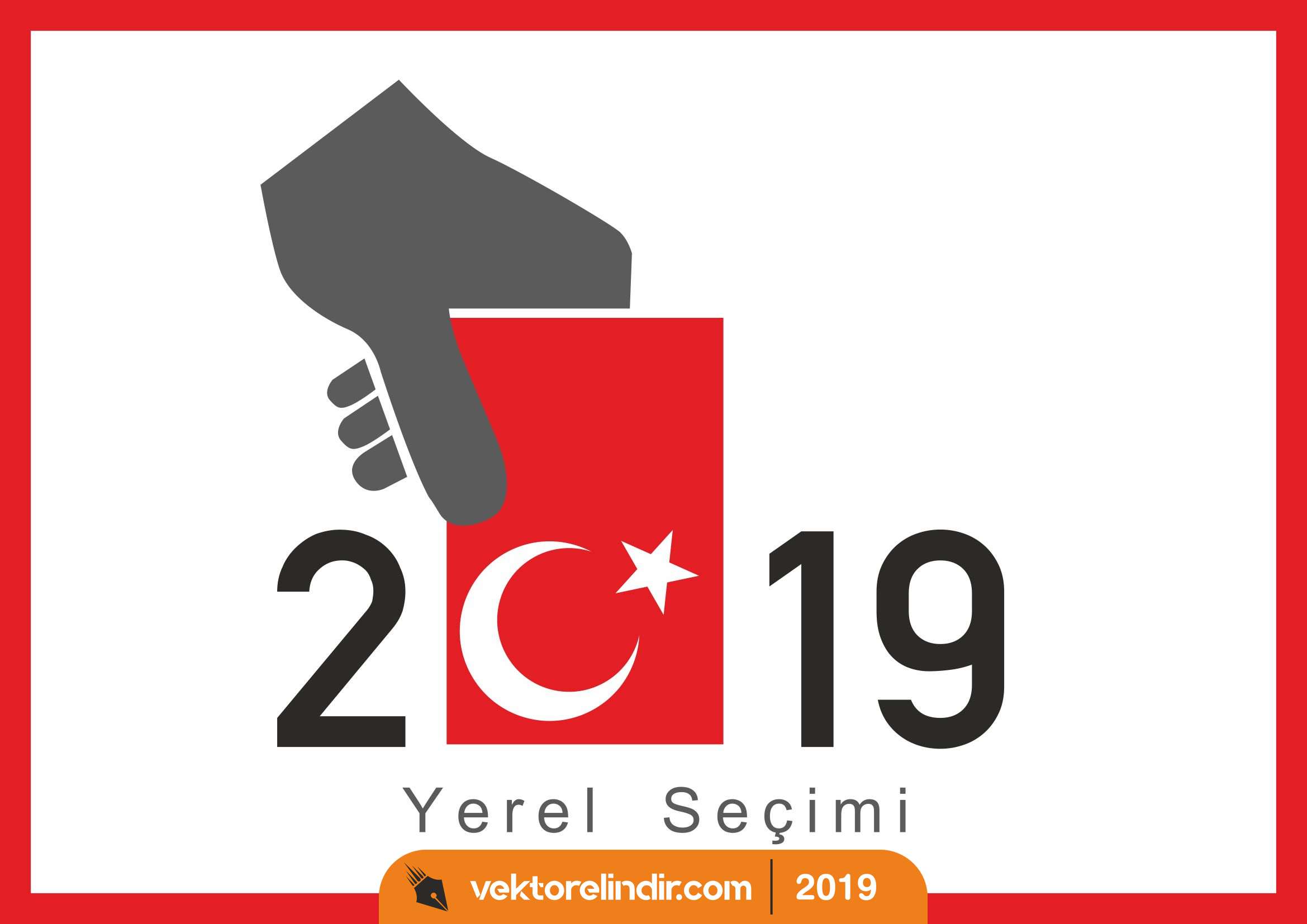 2019 Yerel Seçim Logo, Amblem, Anket.