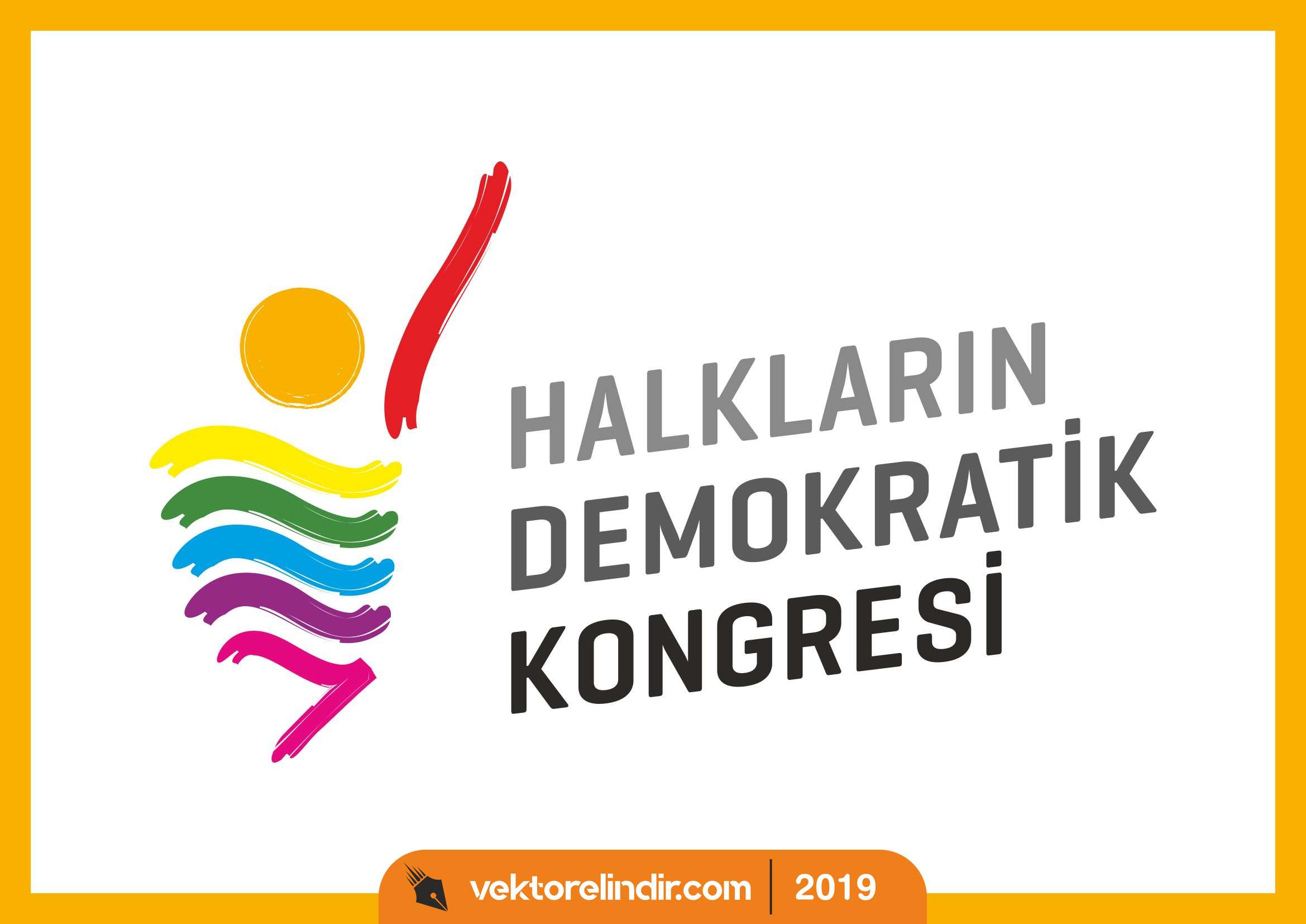 HDK, Halkların Demokratik Kongresi Logo Amblem