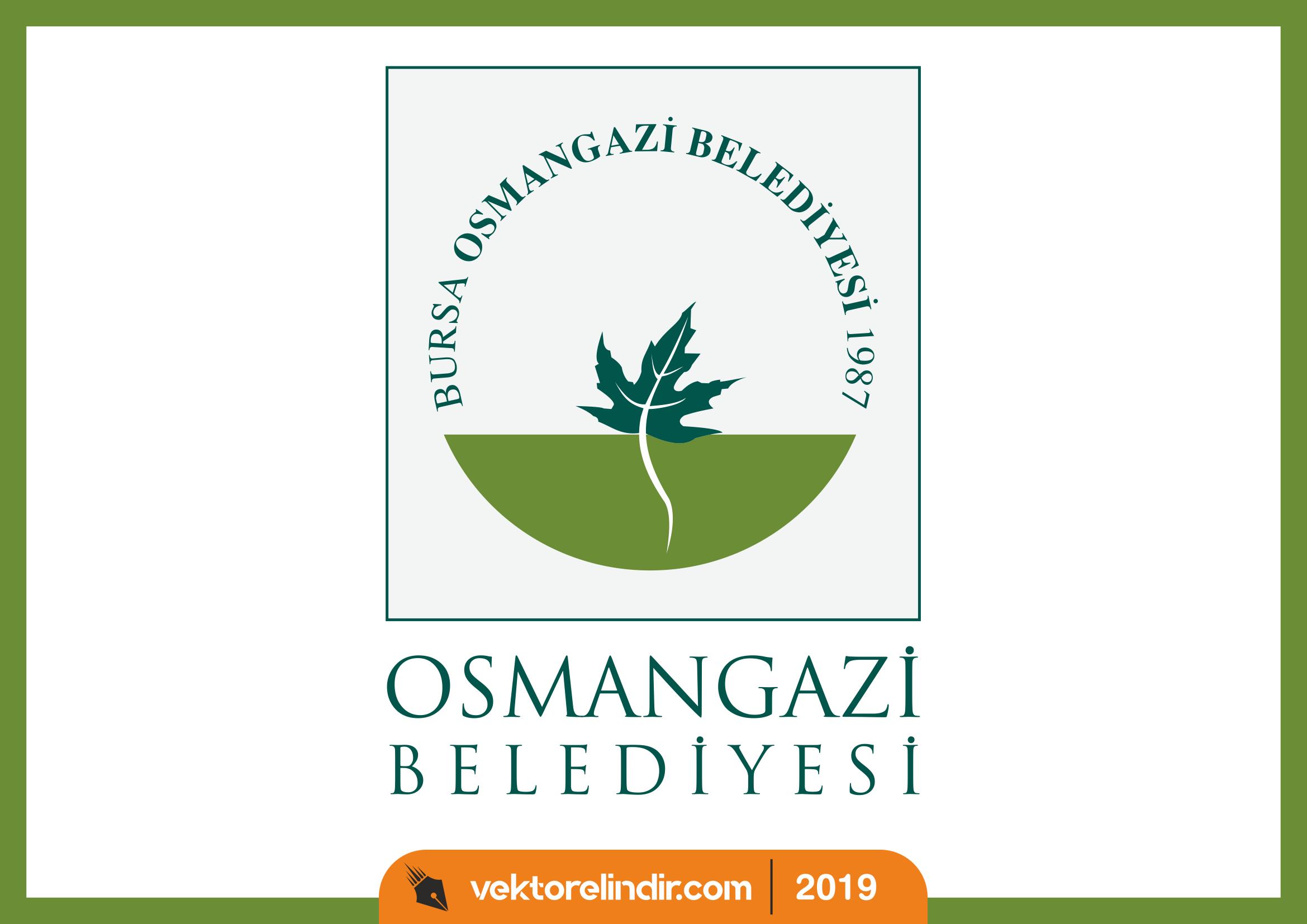 Bursa Osmangazi Belediyesi Logo, Amblem